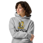 Don’t Tread on Meme - Unisex Oversized Hoodie – Gamer Patriot Graphic (Grey)