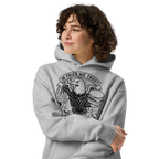 In Fries We Trust - Unisex Oversized Hoodie – Patriotic Eagle with Fries & Burger Graphic