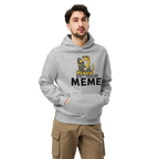 Don’t Tread on Meme - Unisex Oversized Hoodie – Gamer Patriot Graphic (Grey)