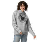 In Fries We Trust - Unisex Oversized Hoodie – Patriotic Eagle with Fries & Burger Graphic