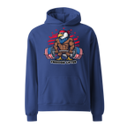 Freedom Lifter - Unisex Oversized Hoodie – Patriotic Eagle Deadlift Graphic