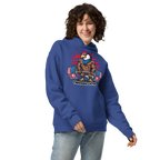 Freedom Lifter - Unisex Oversized Hoodie – Patriotic Eagle Deadlift Graphic