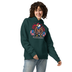 Freedom Lifter - Unisex Oversized Hoodie – Patriotic Eagle Deadlift Graphic