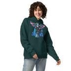 Patriot Mechanica - Unisex Oversized Hoodie – Cyber-Eagle & Liberty Bell Graphic Tees