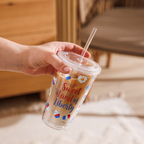 Sweet Land of Liberty – Clear Plastic Tumbler