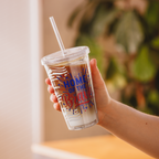 Home of the Brave – Clear Plastic Tumbler